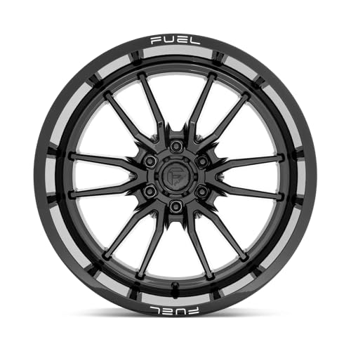D760 CLASH FUEL OFF-ROAD 22X12, 6X5.5, 4.77, 44mm GLOSS BLACK - D76022208447