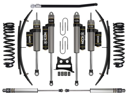 2008-2010 Ford F-250/F-350 Super Duty ICON 4WD Diesel, 2.5" Lift, Stage 4 Suspension System w/Expansion Packs