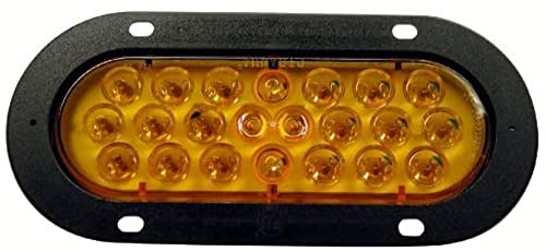 Piranha Oval LED Auxiliary Strobe Light Peterson Manufacturing 423SA-1AMP