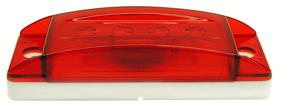 155R Peterson Manufacturing 5.81"x1.97" Replacement Lens (Inc M/C Pc, Rectangle, Hh Ii), 1 Pack