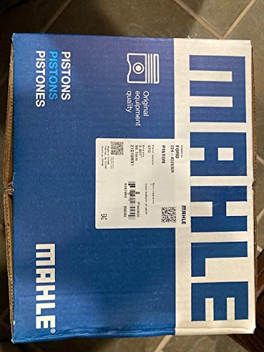 Set of 8 MAHLE (+.020" / +.50mm) Pistons w/rings Compatible with: Ford 6.7L Diesel engine 2011-2017