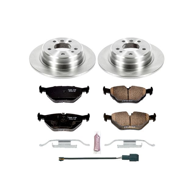 Power Stop Autospecialty KOE393 Rear Replacement Brake Kit-OE Brake Rotors & Ceramic Brake Pads