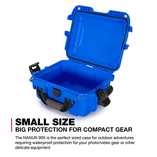 Blue Nanuk 905 Waterproof Hard Case Empty