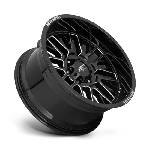 Moto Metal 20X10 MO802 G-BLK MILL -18MM - MO80221080318N 8X6.5