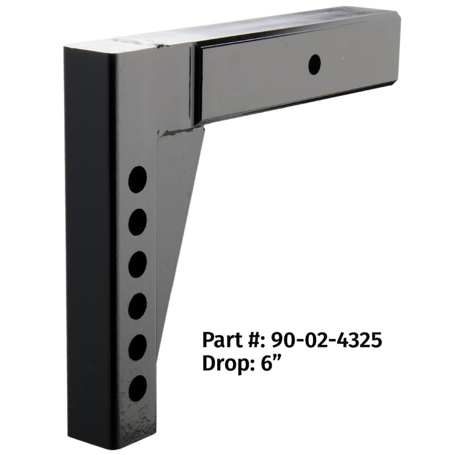 Equal-i-zer 90-02-4900 Drop Shank Specialty 2 1/2 Inch Square - 6 Inchdrop/10 Inch Rise x 12 Inch Length