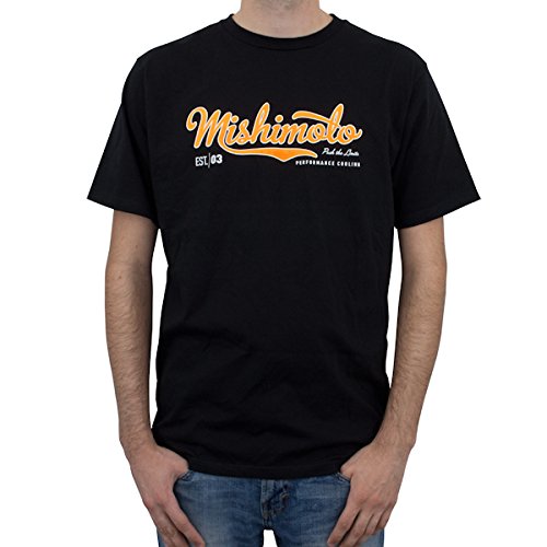 Men's Mishimoto Athletic Script T-Shirt (Black, Medium)