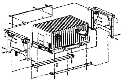 Onan Cummins A030X652 Generator Mounting Kit