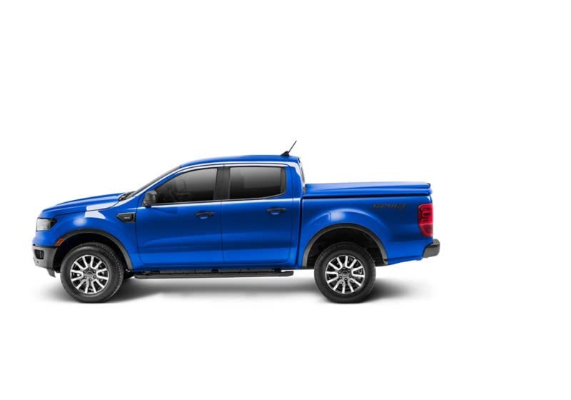 UnderCover RealTruck Elite LX One-Piece Truck Bed Tonneau Cover | UC2198L-UX | Fits 2019 - 2020 Ford Ranger (UX - Ingot Silver) 6' 1" Bed (72.7")