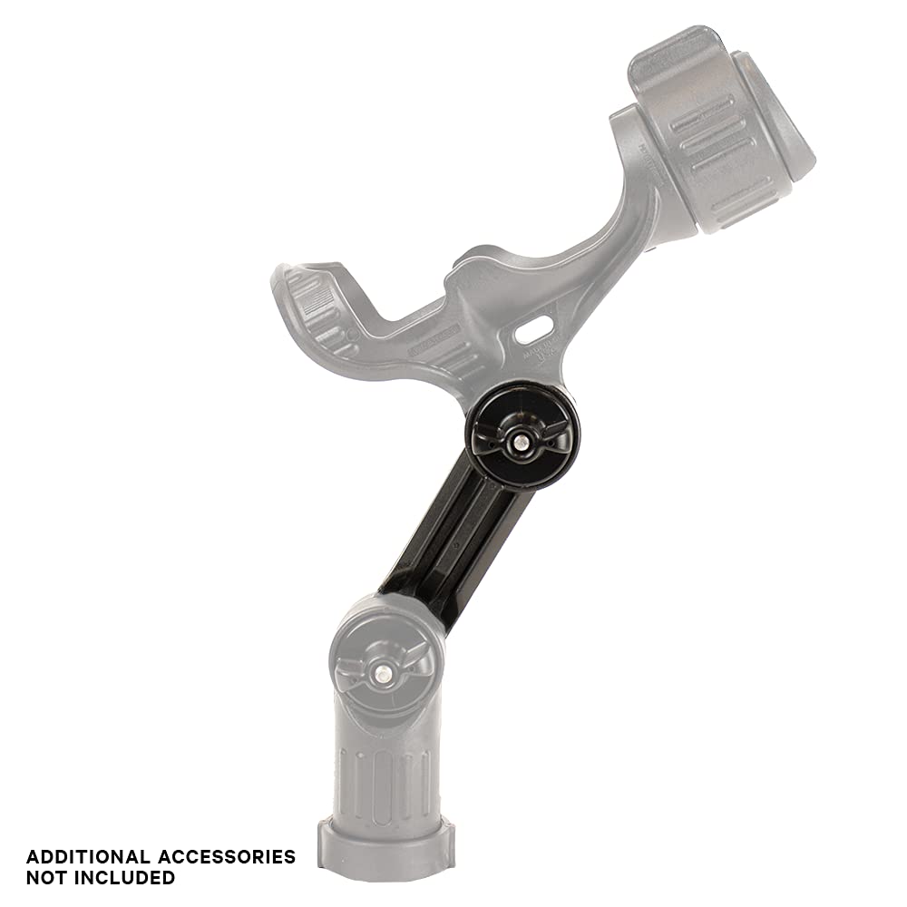 4” YakAttack Extension Arm with Hardware | Adjustable Riser for LockNLoad Rod Holders, Fish Finder Mounts & Kayak Accessories | Made in USA
