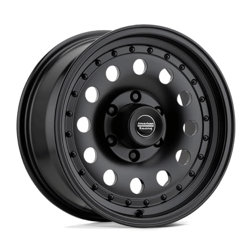 AR62 OUTLAW II American Racing 18X8 5X5.0 4.5 0mm SATIN BLACK - AR628873B