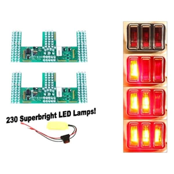 Scott Drake 1967-1968 SD-6004-UB Easy Install 1968 Sequential LED Taillight Kit