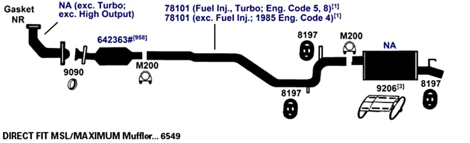 Exhaust Heat Shield AP Exhaust Products 9206