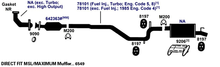 Exhaust Heat Shield AP Exhaust Products 9206