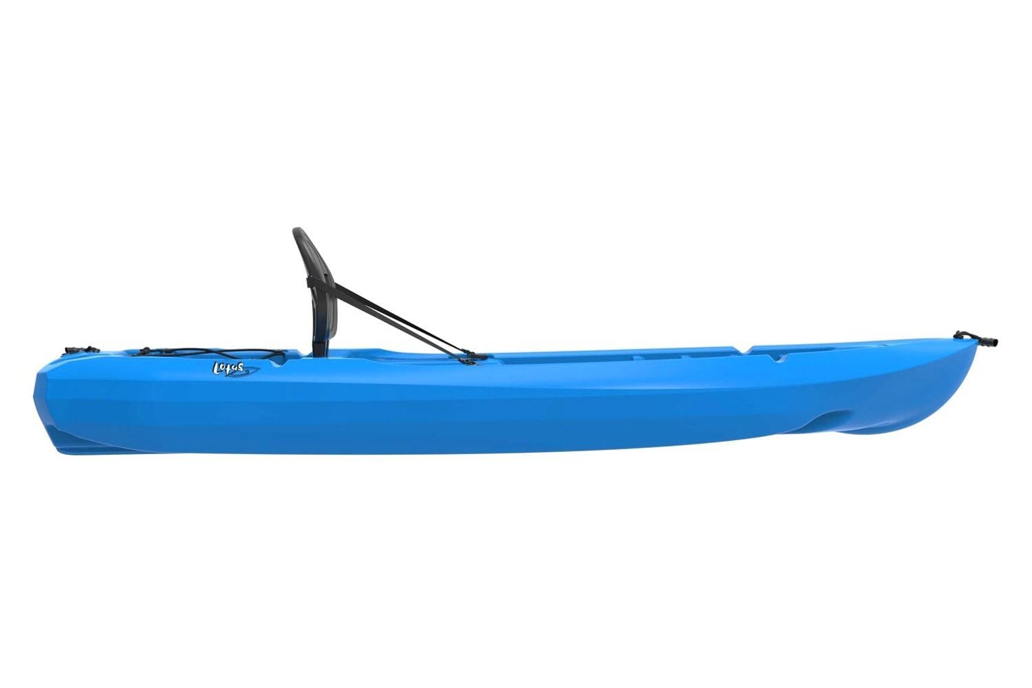 Lotus Lifetime Sit-on-Top Kayak with Paddle, Blue, 8'