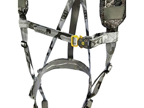 Hawk Comfortable Lightweight Elevate Lite Adjustable 360 Degrees Movement Tree Stand Hunting Harness