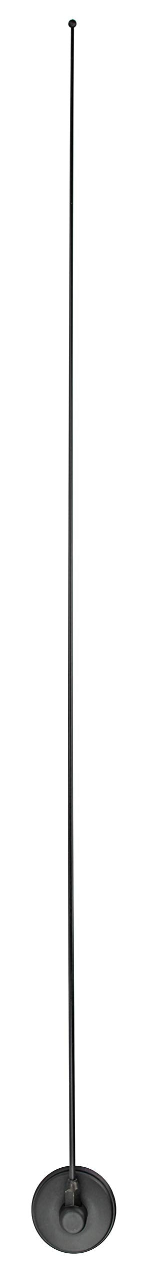 Offroad DV8 Full Size Antenna for 1997-2006 Wrangler TJ | 31" Long | Includes New Wiring | Stainless Steel Construction | Black Finish