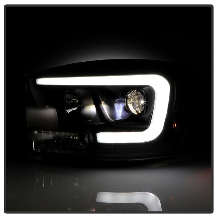 Headlights Spyder Platinum (PRO-YD-DR06PL-BK)