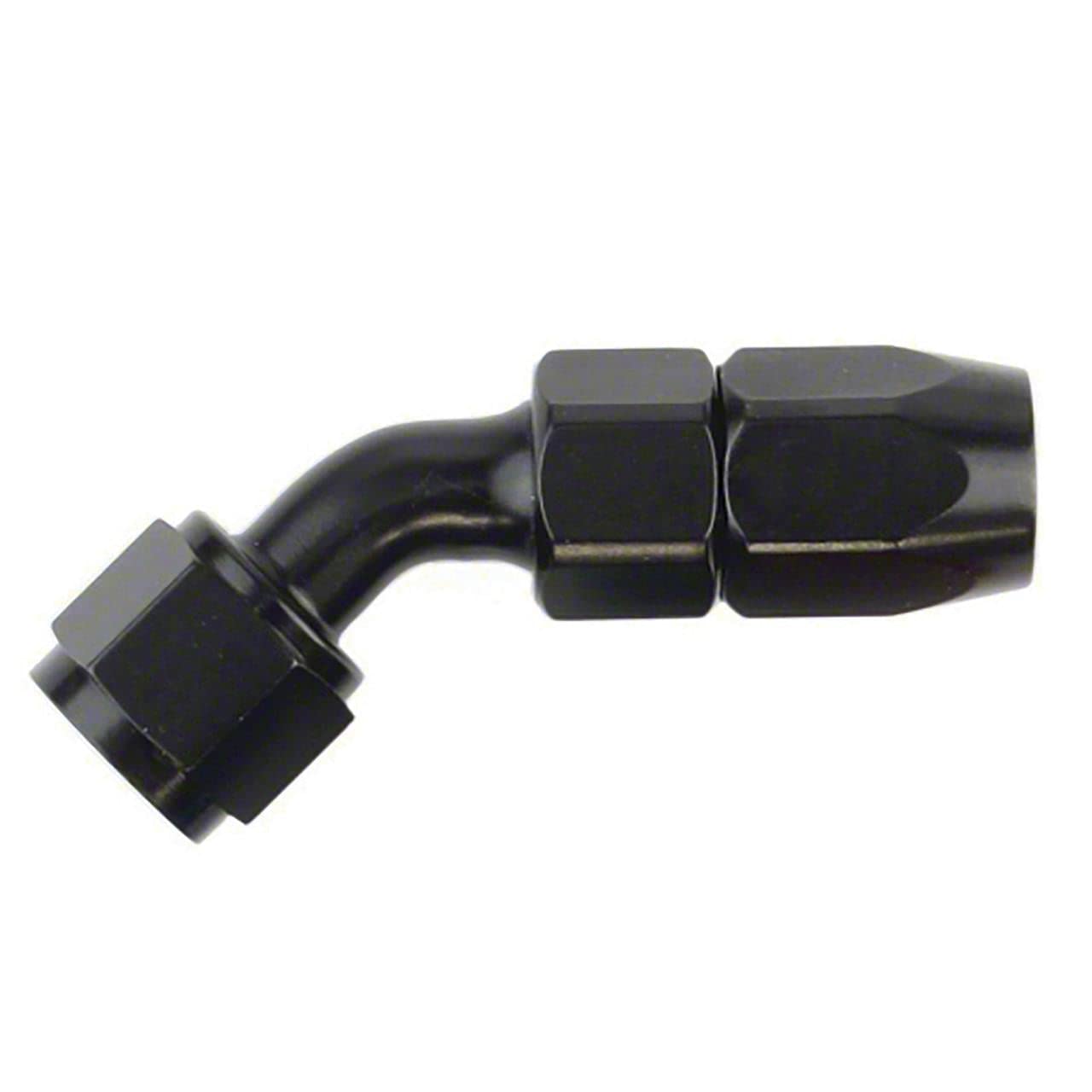 510845BK Speedfx -8an X 45 Blk Hose End
