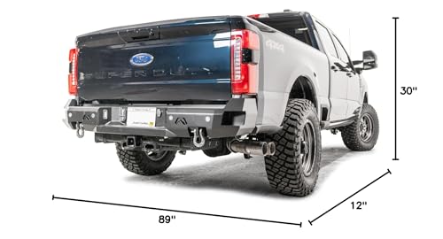 Fab Fours FS23-W5951-1 Rear Premium Sensor Bumper fits 2023 Ford F-350 Super Duty