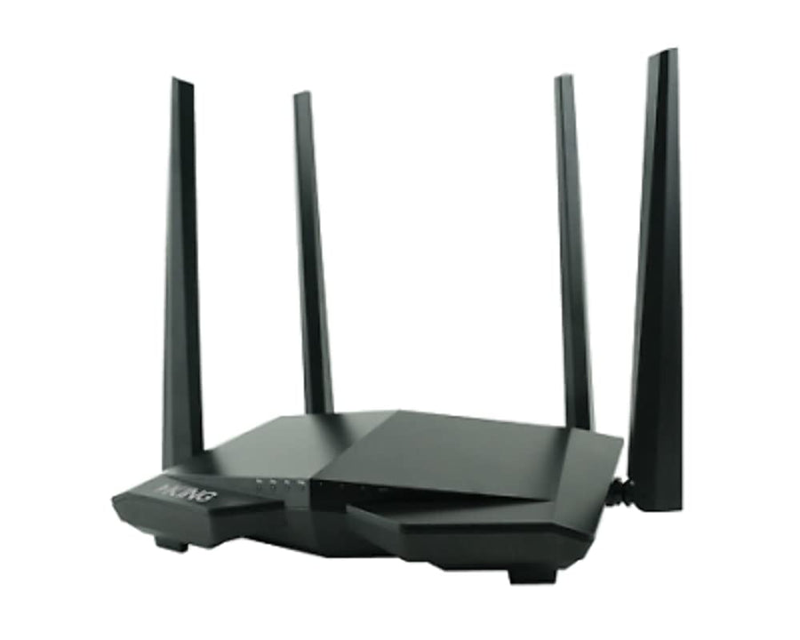 KING Swift Range Extender and WiFiMax Router KS1000, Black
