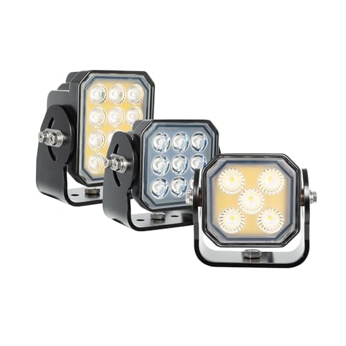 Vision X Lighting Work Light Prospector 5 Seven WATT LEDs Black HOUSING 40 Degree Beam