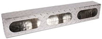 Mounting Box Aluminum for Three 6.5" Oval Lights