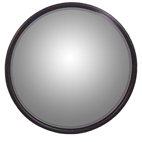 CIPA 48854 Fully Universal Replacement Full Size Convex Mirror (Stainless) - 8 1/2" Diameter