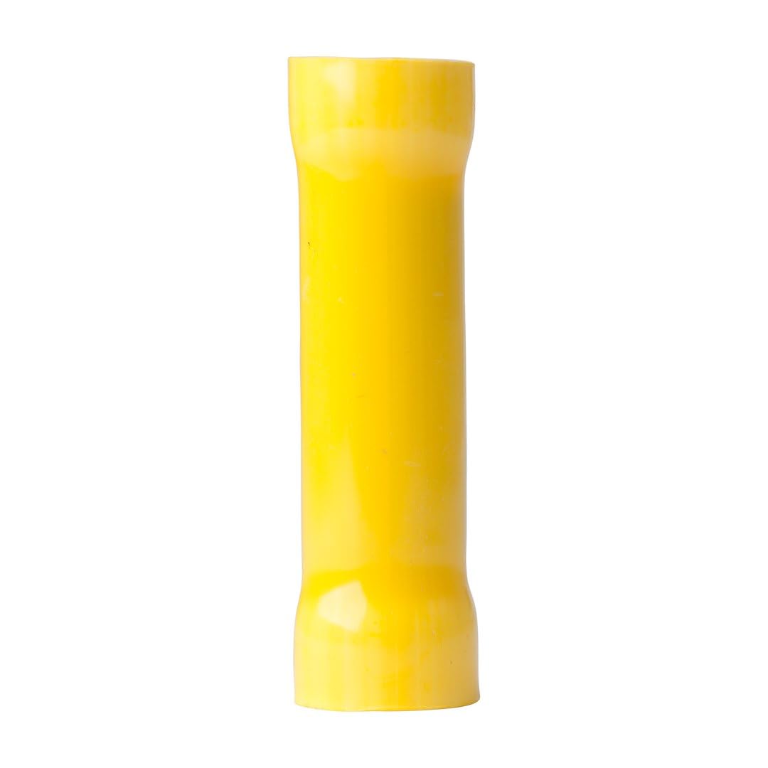 Marine Grade Ancor 230150 Electrical Vinyl Insulated Butt Connectors (4-Gauge, Yellow, 2-Pack)