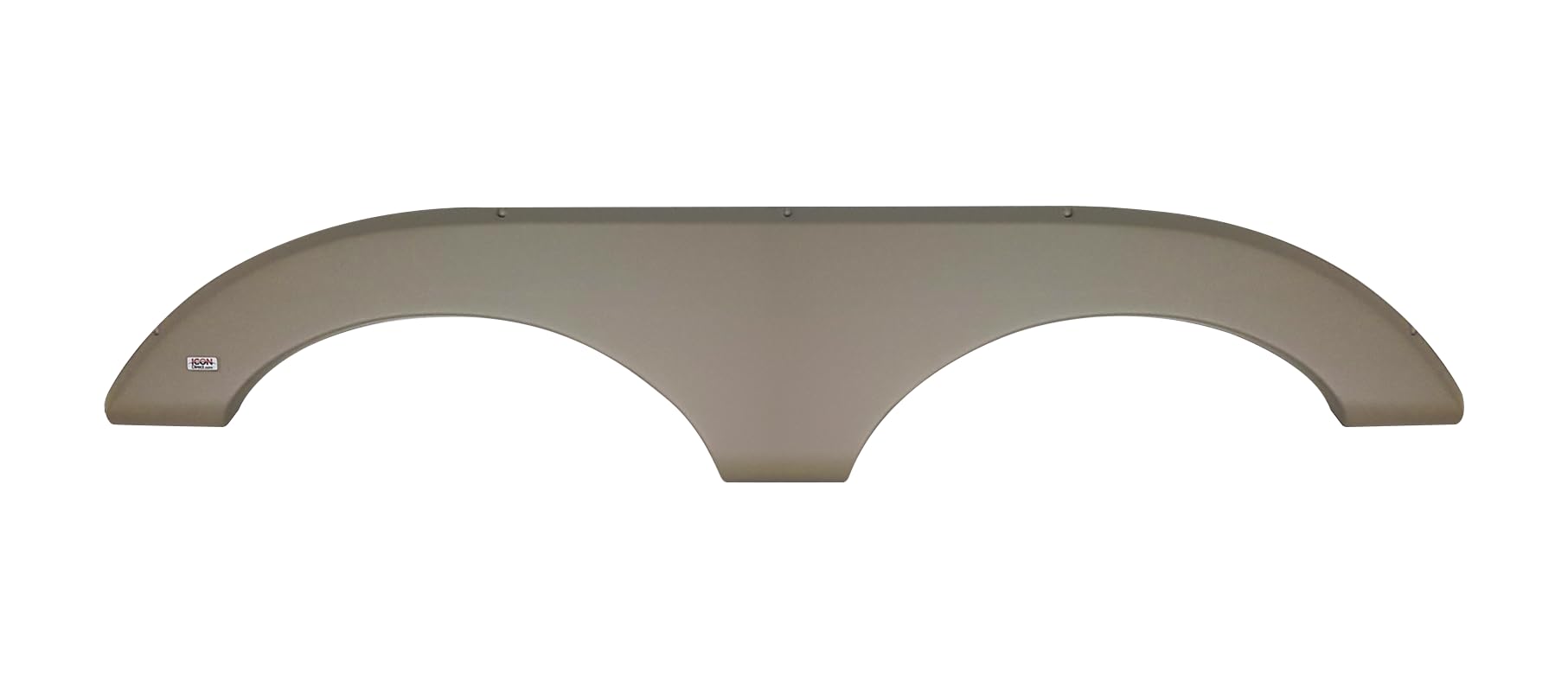 Tandem Axle Fender Skirt ICON 01649 FS710 for Keystone - Metallic Bronze