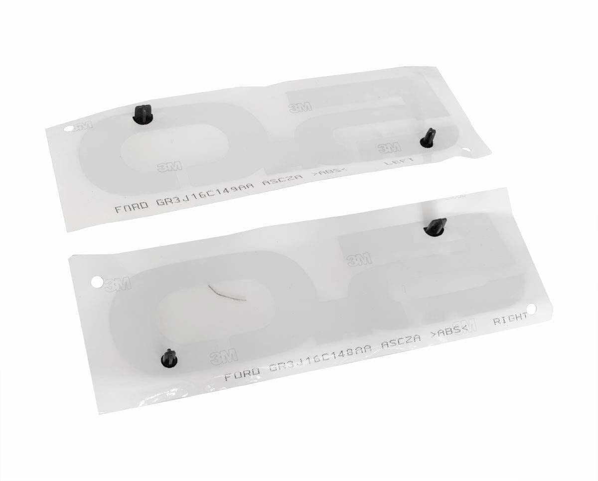 Black 2015-2020 Mustang GT 5.0 Fender Emblems