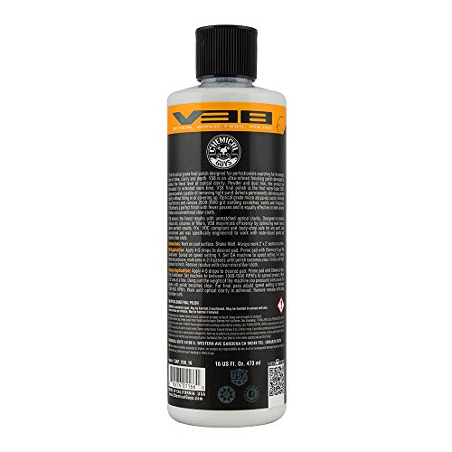 Chemical Guys V38_16 Gap V38 Optical Grade Final Polish (16 oz), White