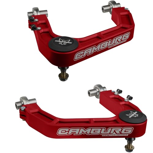 Camburg KINETIK Series Suspension Control Arm Kit CAM-110250-RED: Red, Compatible with 2019-2023 Ford Ranger