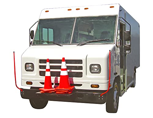 Traffic Cone Holder Buyers Products TCH10H for Truck, With Pre-Drilled Mounting Plate For Easy Installation On Any Flat Surface, Corrosion Resistant Black Powdercoat