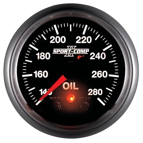 Auto Meter Sport-Comp 3640 PC Oil Temperature Gauge