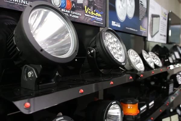 Yellow Vision X Lighting Polycarbonate Cover for Low Profile LED Light Bar 9888446