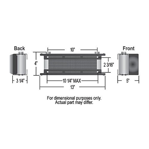 50100 Derale Scoop Cooler