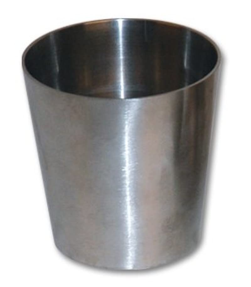 2692 Vibrant Power Tubing Coupler, Reducer, Transition, Straight, 304 Stainless Steel, Natural, 3.00 in. Inlet O.D., 1.50 in. Outlet O.D., 6.00 Overall Length, each