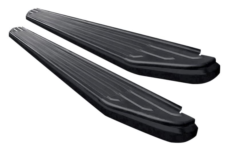 Peerless Black Horse Running Boards Black Compatible with 2021-2024 Nissan Rogue-PR-N169BK
