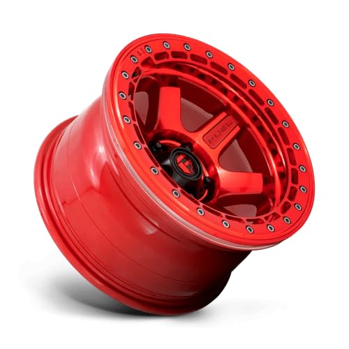 1PC Fuel D123 17X9 5X5.0 GL-RED GL-RED-RG -15MM - D12317907545