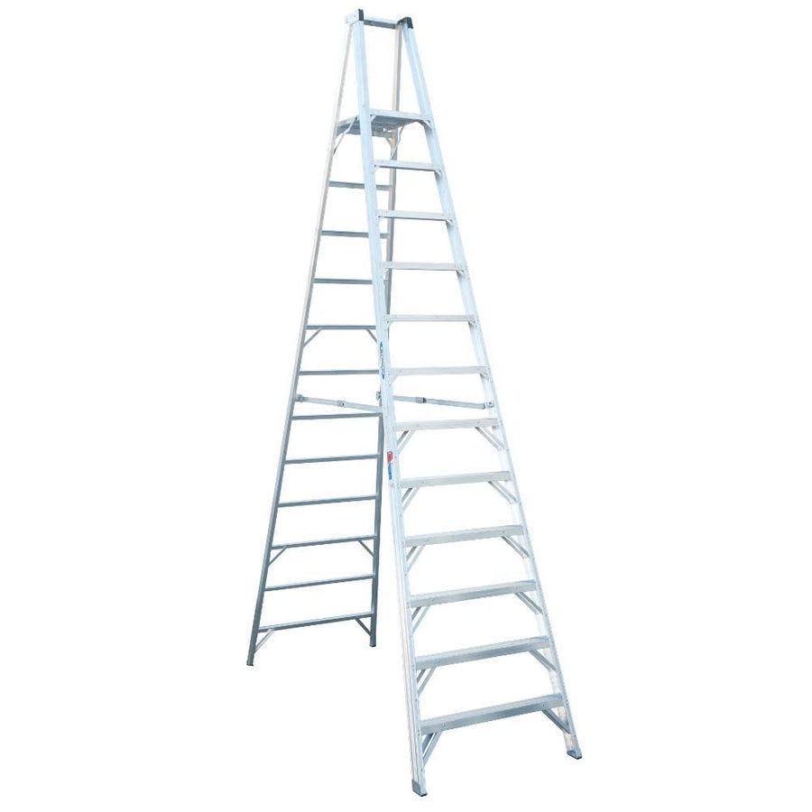 Platform Ladder Werner (P412), Aluminum