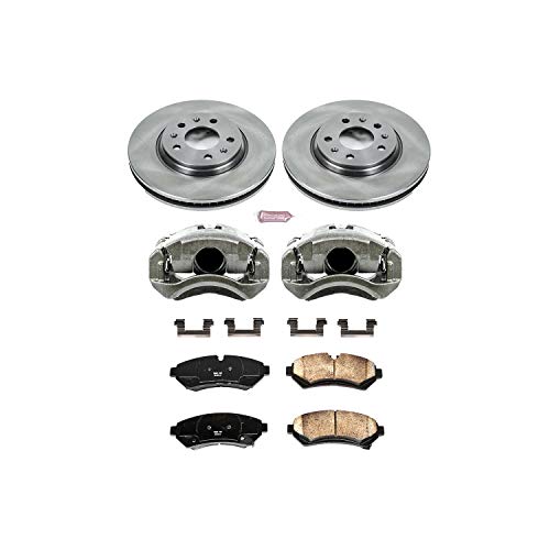 Power Stop 1-Click KCOE2974 Autospecialty Brake Kit with Replacement Calipers