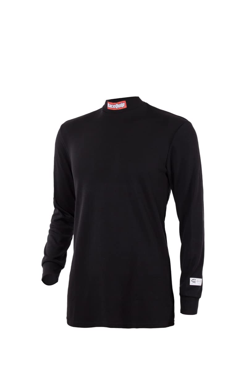 RaceQuip® SFI 3.3 4910906RQP Fire Retardant Underwear Top Youth X-Large Black