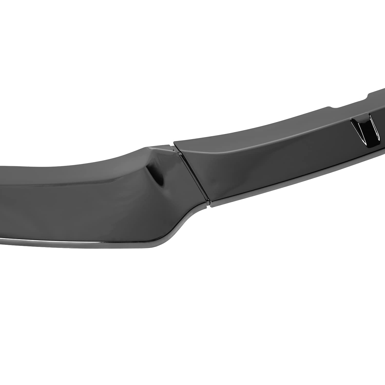 Glossy Black Spec-D Tuning Front Bumper Lip Compatible with Mazda 3 2010-2011