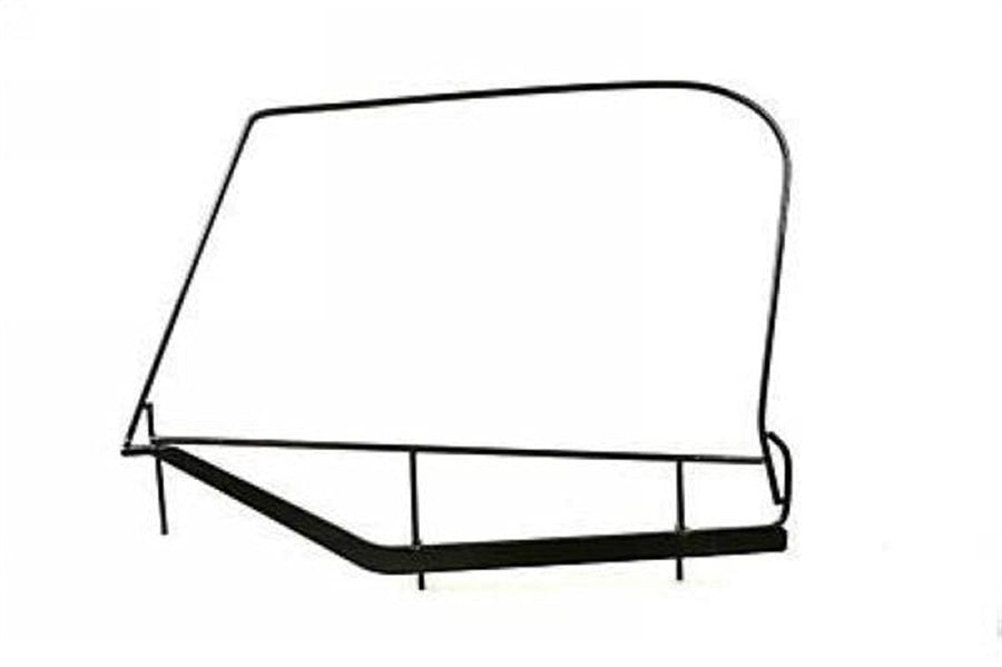 Factory Replacement Door Window Frame for Jeep Wrangler TJ RAMPAGE PRODUCTS | Black | 89799 | Fits 1997-2006 Jeep Wrangler TJ with Soft Upper Doors
