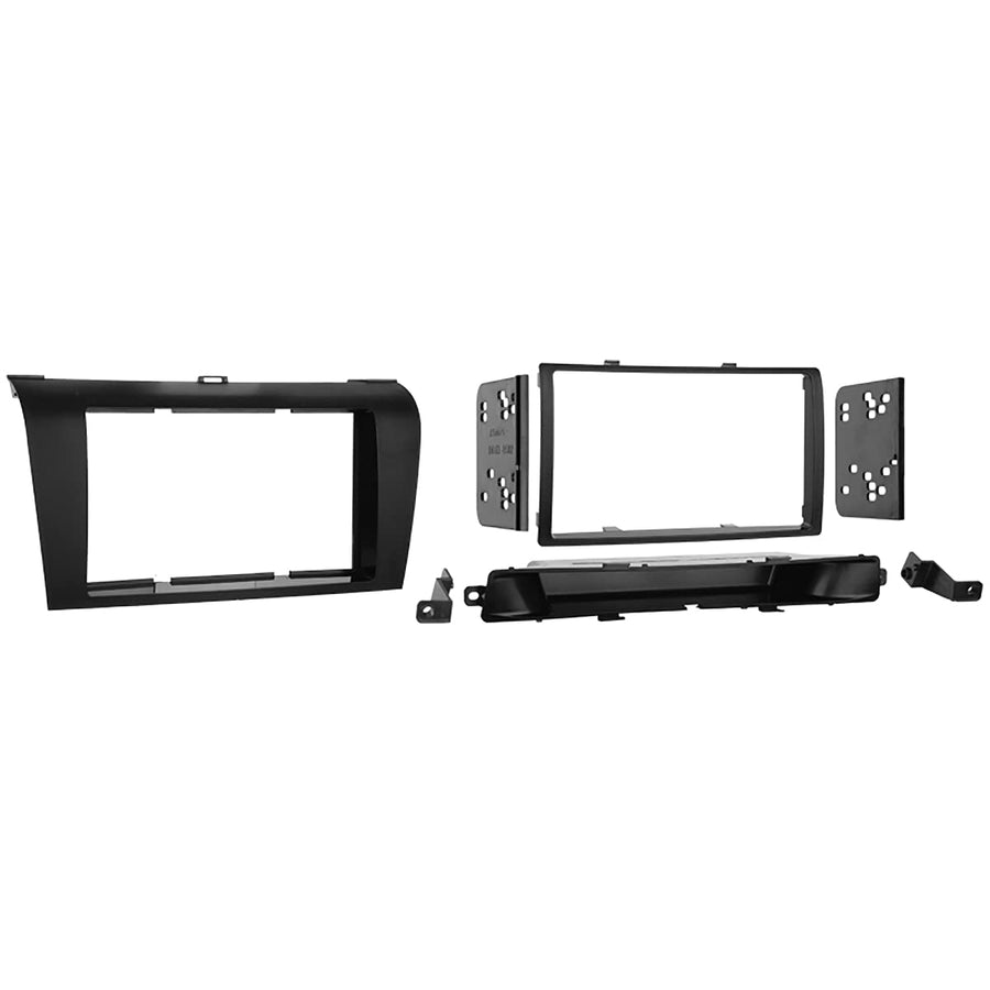 Metra 95-7504 Electronics Double Din Installation Dash Kit for 2004-2009 Mazda 3 Install Kit, Black, Apple