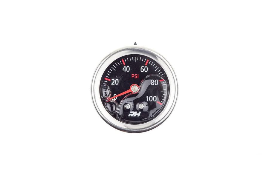 5001-100-3 Red Horse Performance Liquid Filled Fuel Pressure Gauge