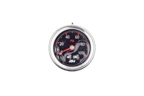 5001-100-3 Red Horse Performance Liquid Filled Fuel Pressure Gauge