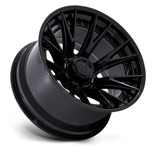 FUEL OFF-ROAD FC402 24X12 CATALYST 8X180 4.77-44mm MATTE BLACK WITH GLOSS BLACK LIP - FC402MX24128844N