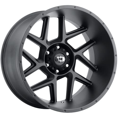 20x9 Vision 360 Sliver Satin Black Wheel Rim 20" Inch +12mm 5x150