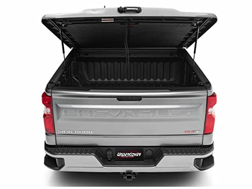 UnderCover Elite LX RealTruck One-Piece Truck Bed Tonneau Cover | UC3088L-PX8 | Fits 2009 - 2019 Dodge Ram 1500 Std/Quad/Mega (PX8 - Black) 5' 7" Bed (67.4")